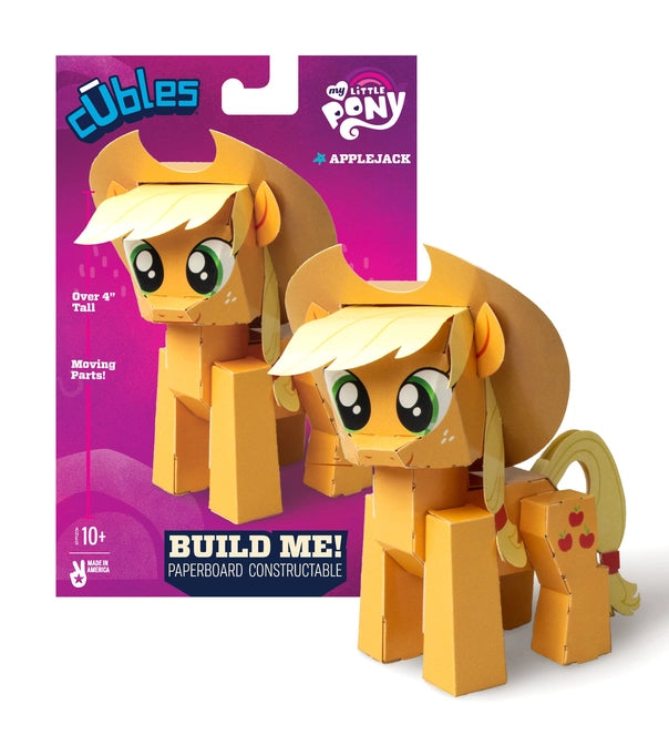 Cubles My Little Pony Applejack 3D Buildable Stem Toy