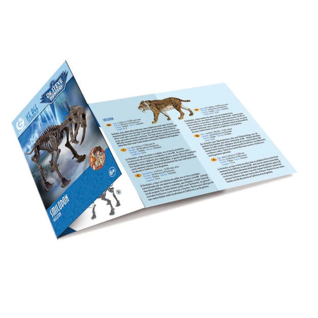 Geoworld Ice Age Excavation Kit - Smilodon Skeleton