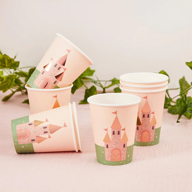 Castle Paper Cup 8 Pack