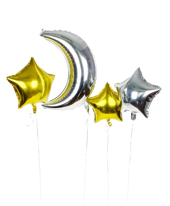 Trip To the Moon Foil Balloons