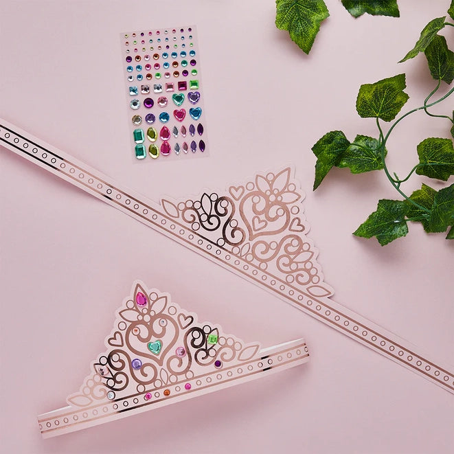 DIY Princess Card Tiara Kit 4 Pack